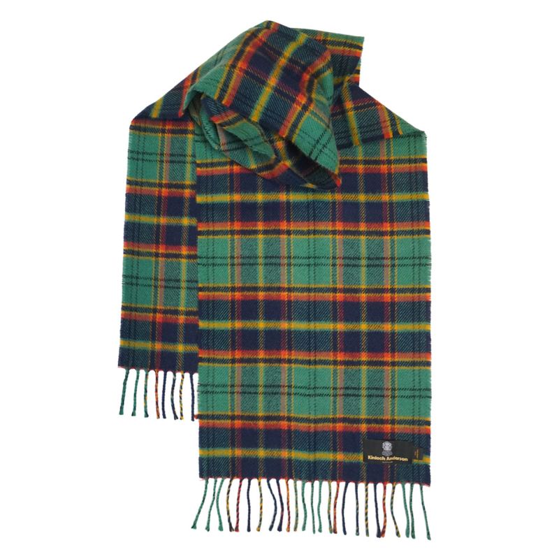 Antrim County Lambswool Tartan Scarf