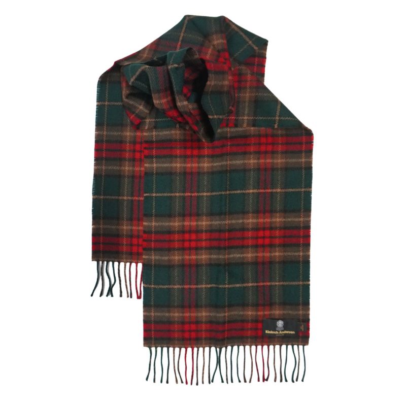 Cavan County Tartan Lambswool Scarf