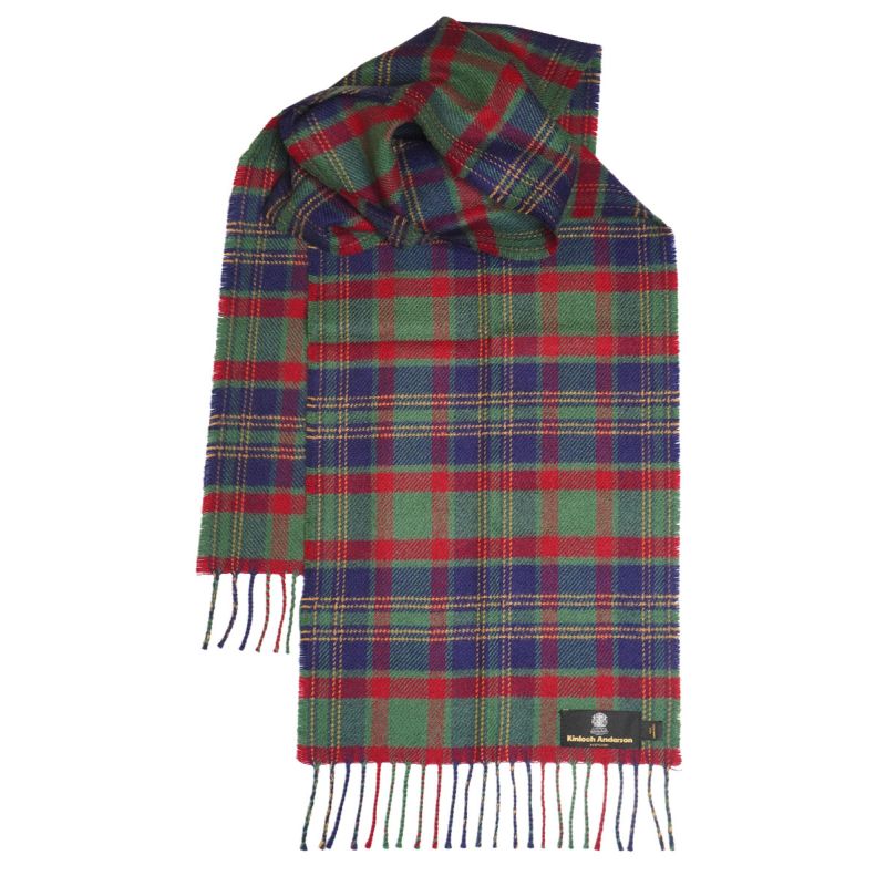 Cork County Lambswool Tartan Scarf