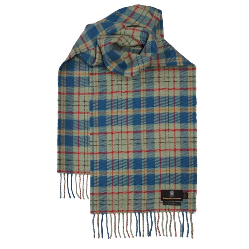Kildare County Tartan Lambswool Scarf