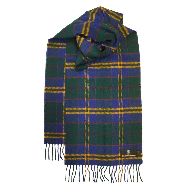 Kilkenny County Tartan Lambswool Scarf