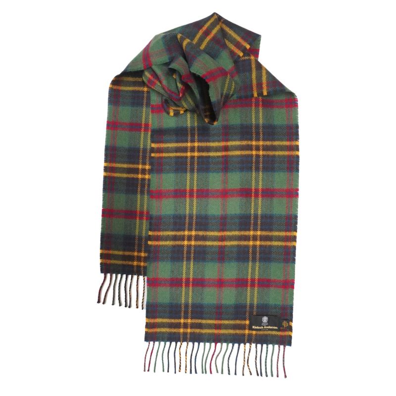 Limerick County Tartan Lambswool Scarf