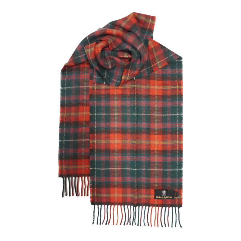 Meath County Tartan Lambswool Scarf