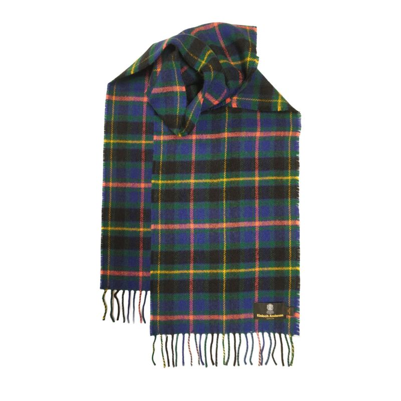 Offaly County Tartan Lambswool Scarf