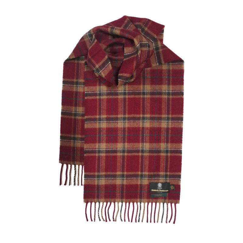 Tyrone County Tartan Lambswool Scarf