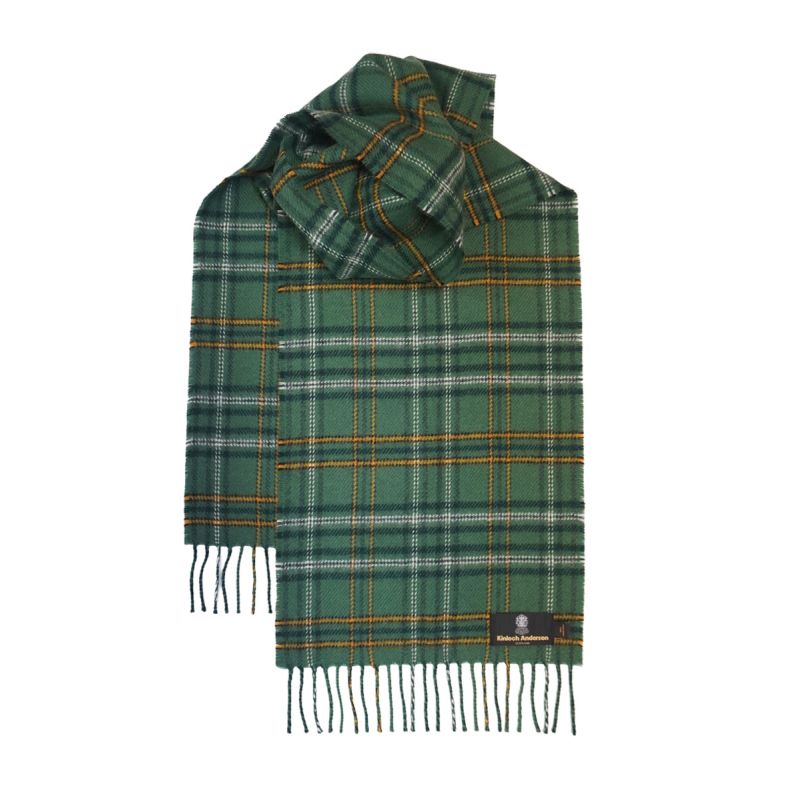Wexford County Tartan Lambswool Scarf