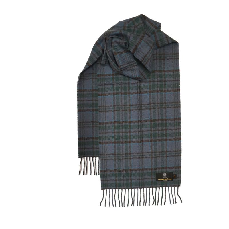 Wicklow County Tartan Lambswool Scarf