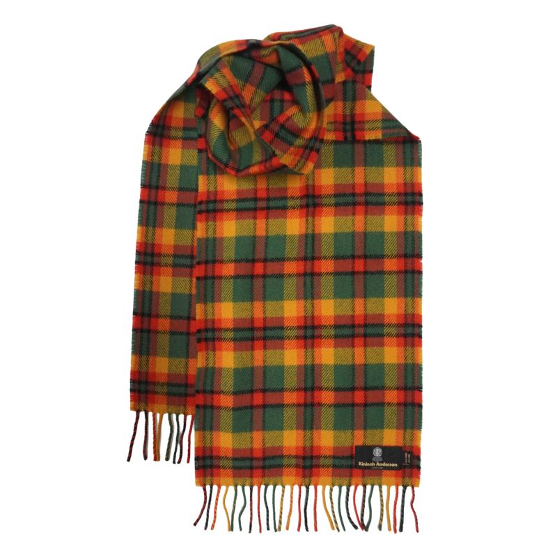 Londonderry County Tartan lambswool scarf