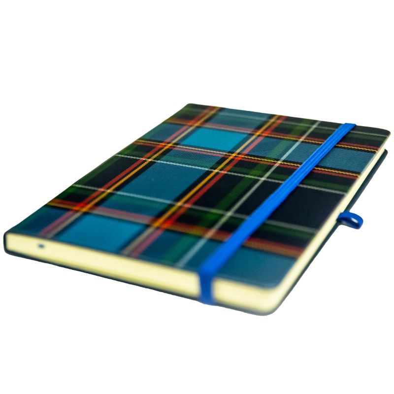 A5 Notebook in The Eric Liddell Tartan