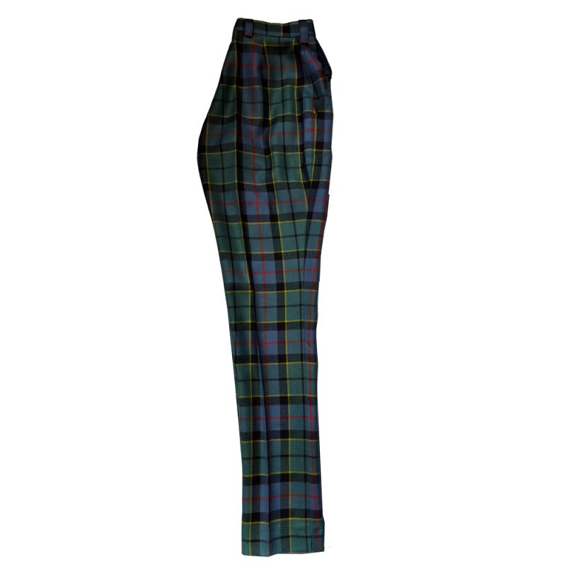 Ladies Trousers in Forsyth Ancient Tartan 