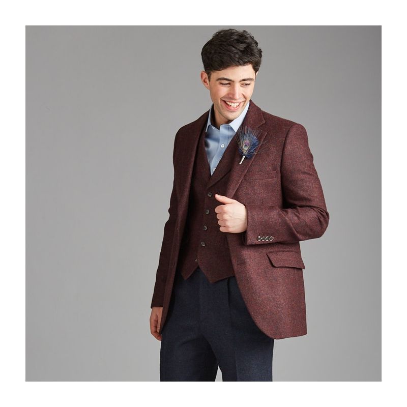 The Cairngorm Highland Jacket in Pheasant Tweed
