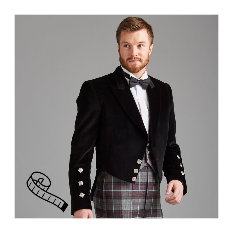 The Kinloch Anderson Coatee and Vest in Velvet or Coloured Worsted Special Order