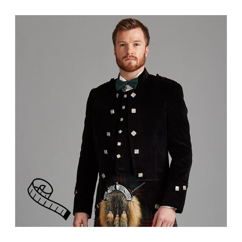 Sheriffmuir Doublet and Vest in Velvet or Coloured Worsted Made to order
