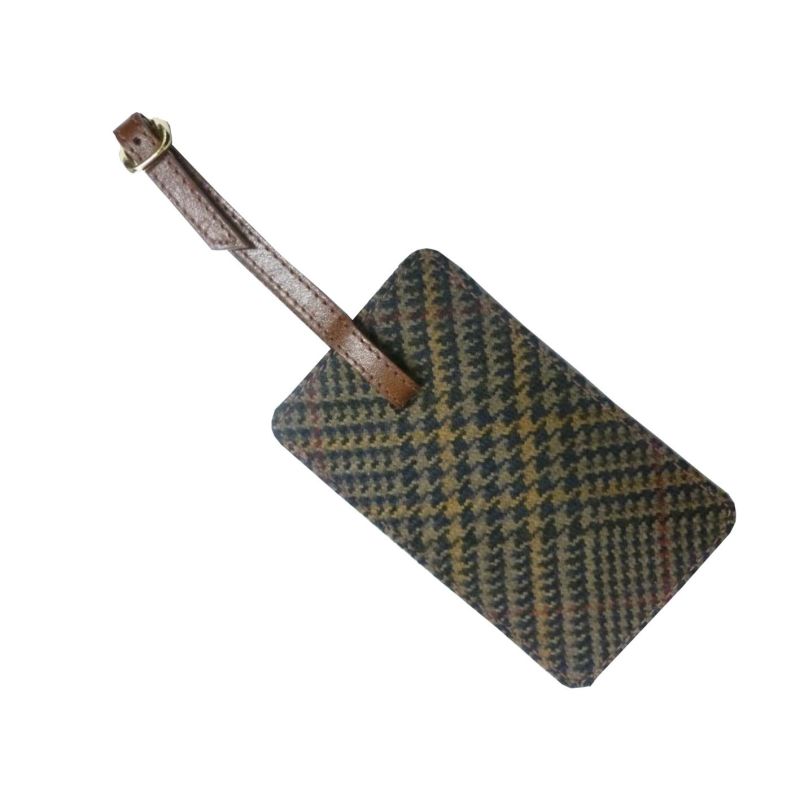 Luggage Tag in Kinloch Anderson Glencheck Tartan