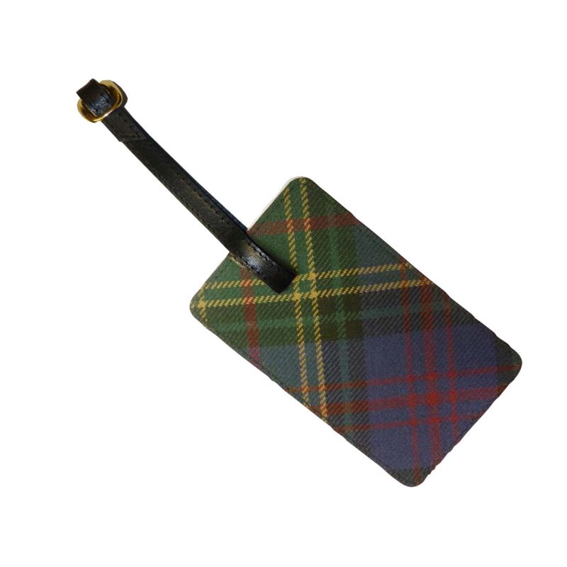 Luggage Tag in Kinloch Anderson Hunting Tartan