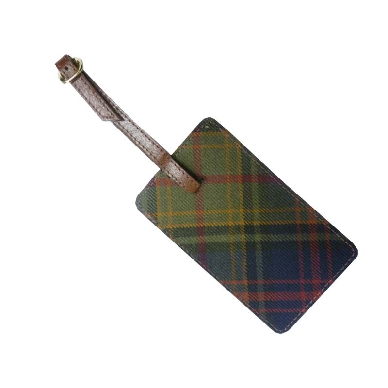 Luggage Tag in Kinloch Anderson Tartan