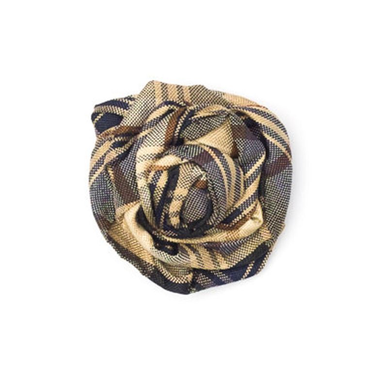 Silk Boutonnière - Kinloch Anderson House Tartan