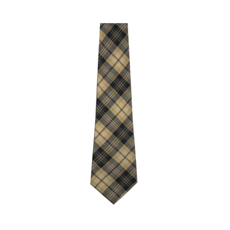 Kinloch Anderson House Check Tartan Tie in Pure New Wool