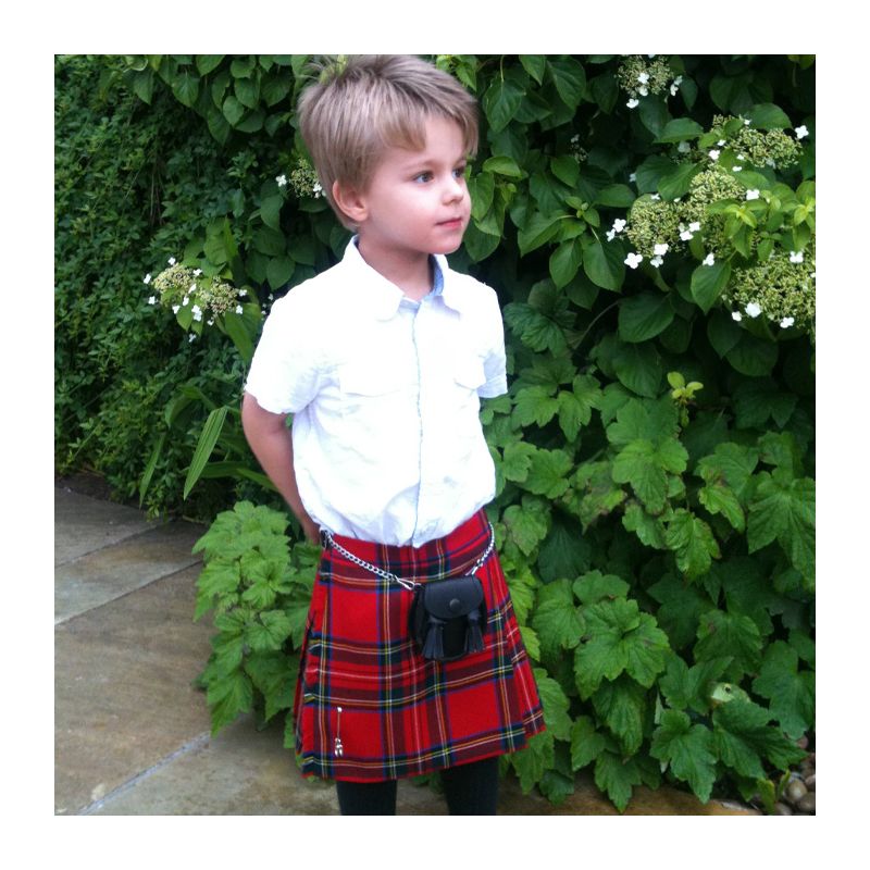 Boy's Kilt up to hips 30" length 20", any length made to measure with hem