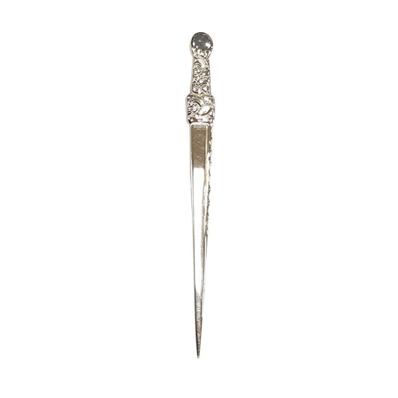 Single Handed Sword Kilt Pin in Hallmarked Sterling Silver by Hamilton and Inches