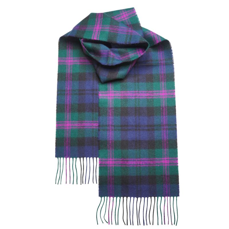 Baird Lambswool Tartan Scarf