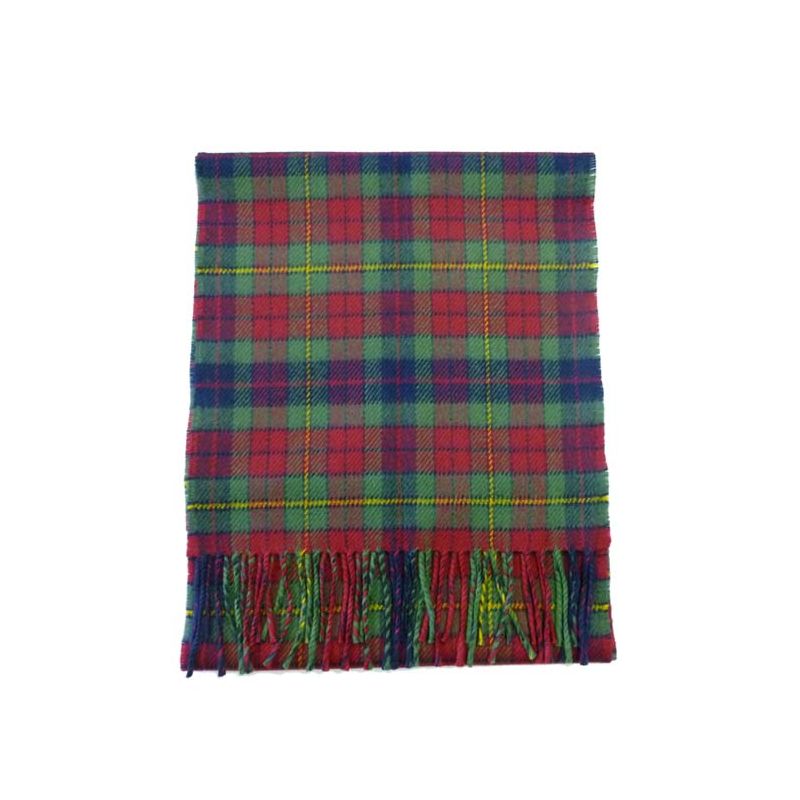 Lambswool Scarf in Clare County Tartan