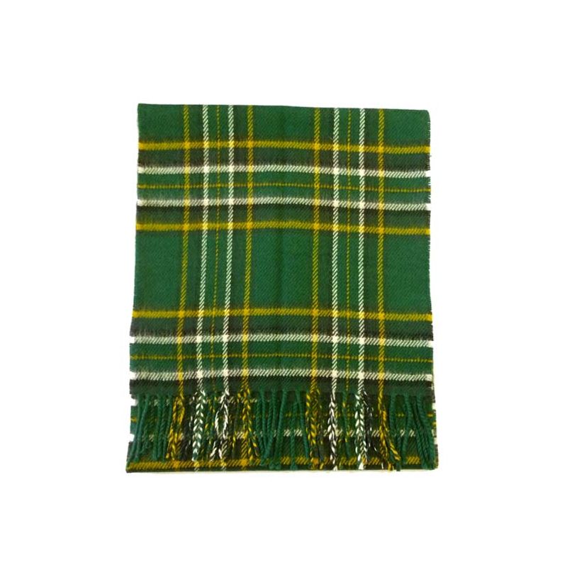 Lambswool Scarf in Irish National Tartan