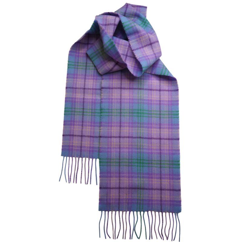 Kinloch Anderson Romance Lambswool Tartan Scarf