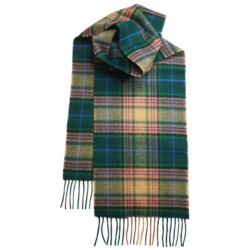 Kinloch Anderson Sundial 150th Anniversary Lambswool Tartan Scarf