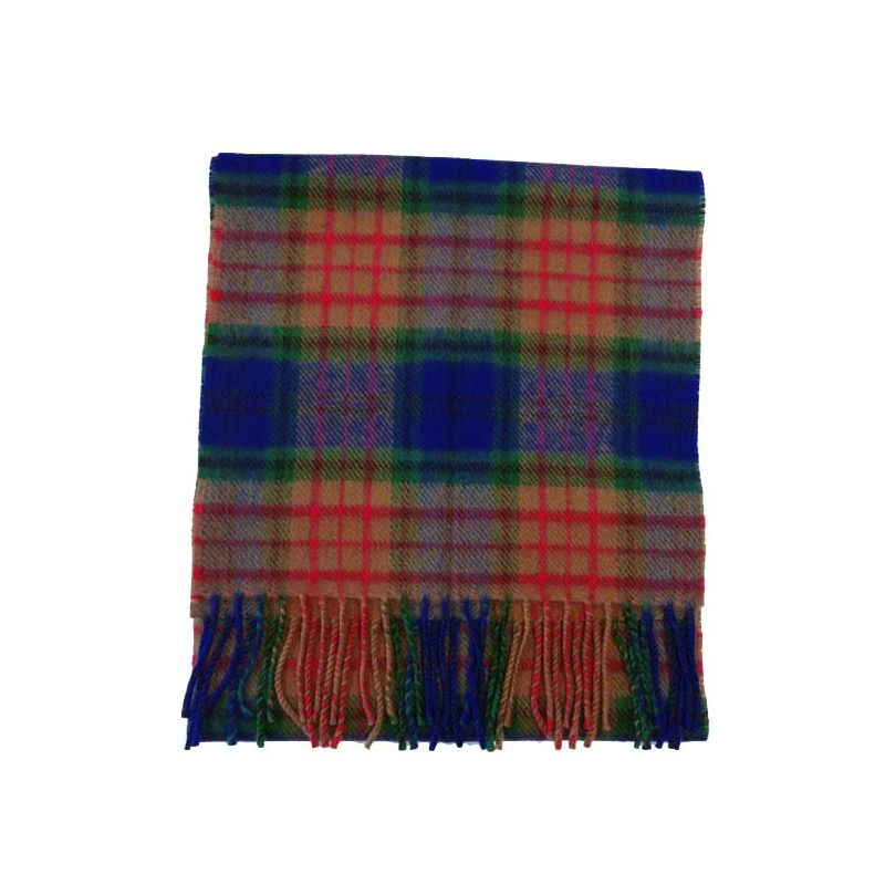 Lambswool Scarf in Longford County Tartan