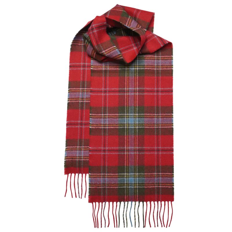 MacLean of Duart Weathered Lambswool Tartan Scarf