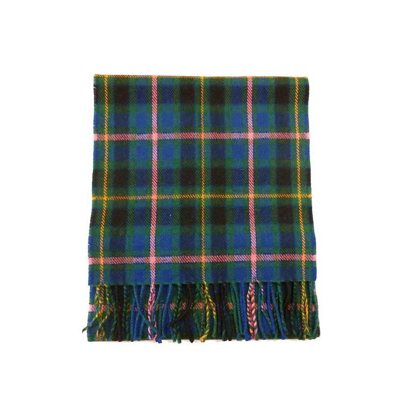 Lambswool Scarf in Offaly County Tartan