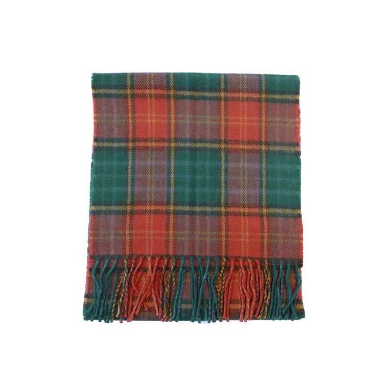Lambswool Scarf in Roscommon County Tartan 
