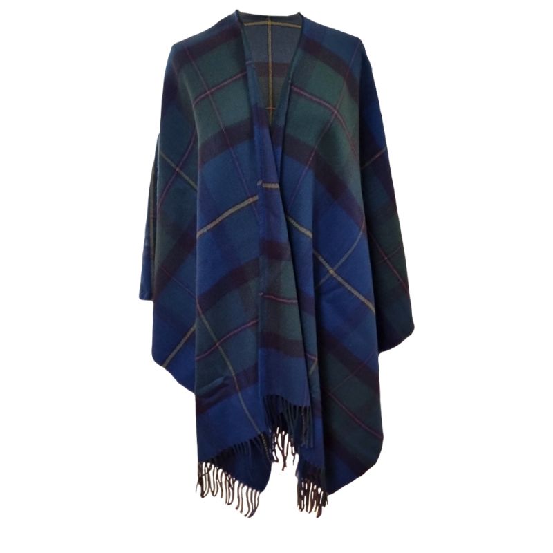 Lambswool Serape - Macleod of Harris Antique Tartan