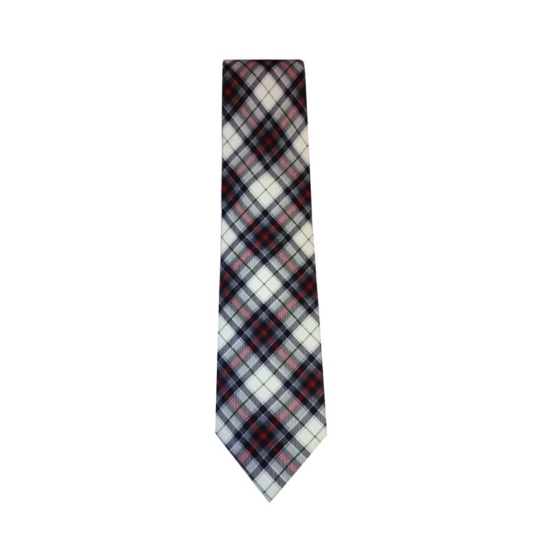 Silk Tie in Panda Tartan
