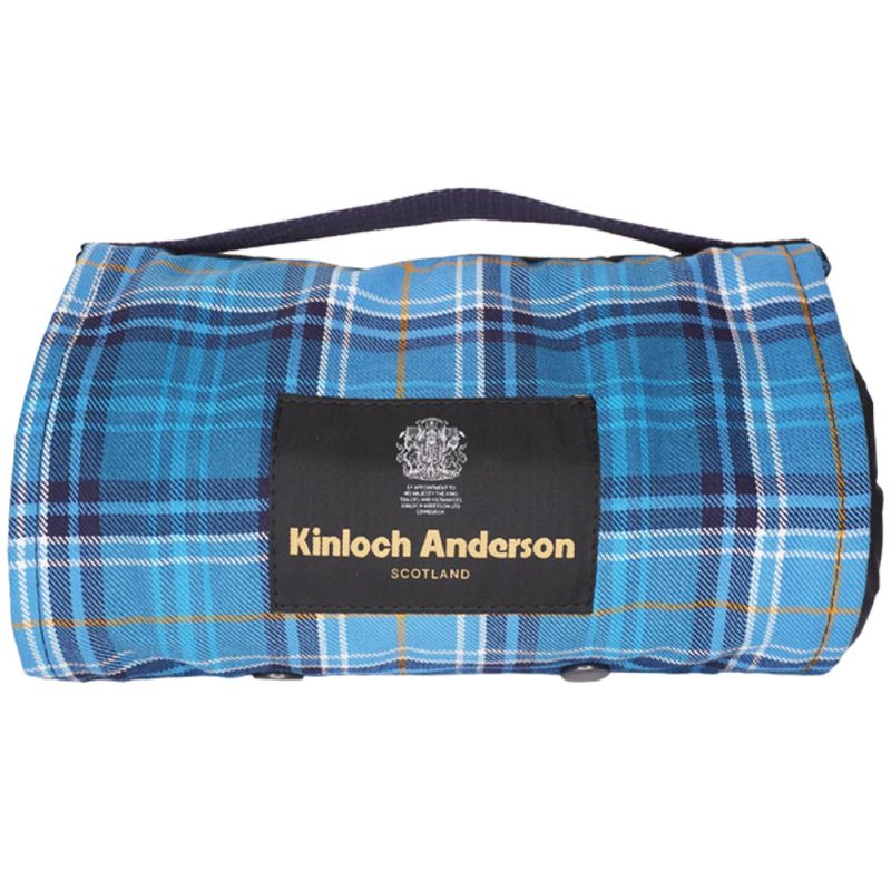 Kinloch Anderson Blue Loch tartan picnic rug