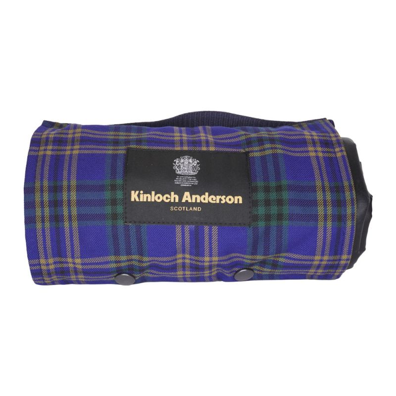 St Andrews University tartan picnic rug