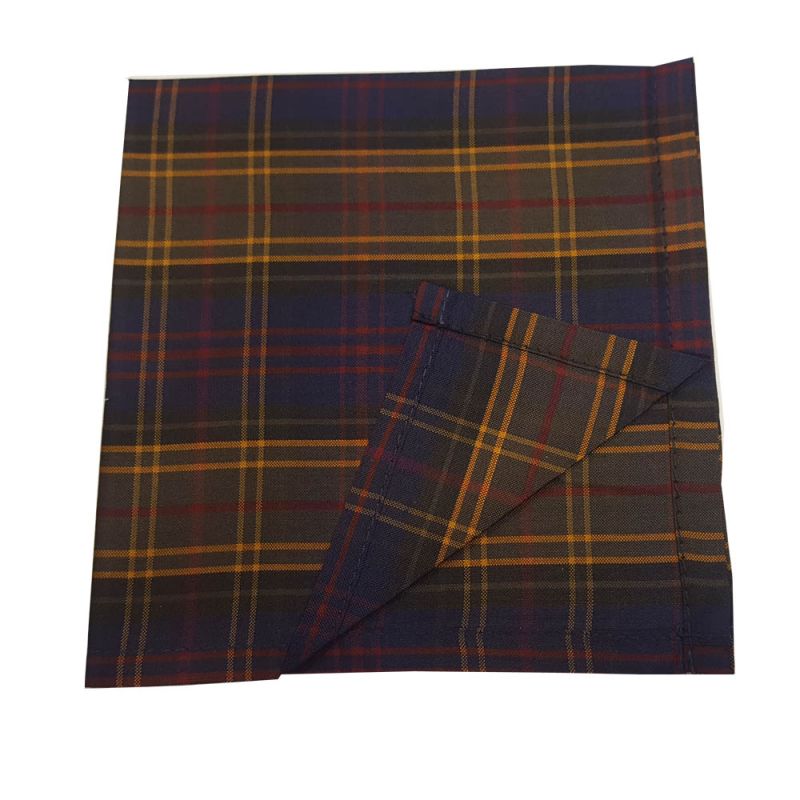 Kinloch Anderson Silk Tartan Pocket Square