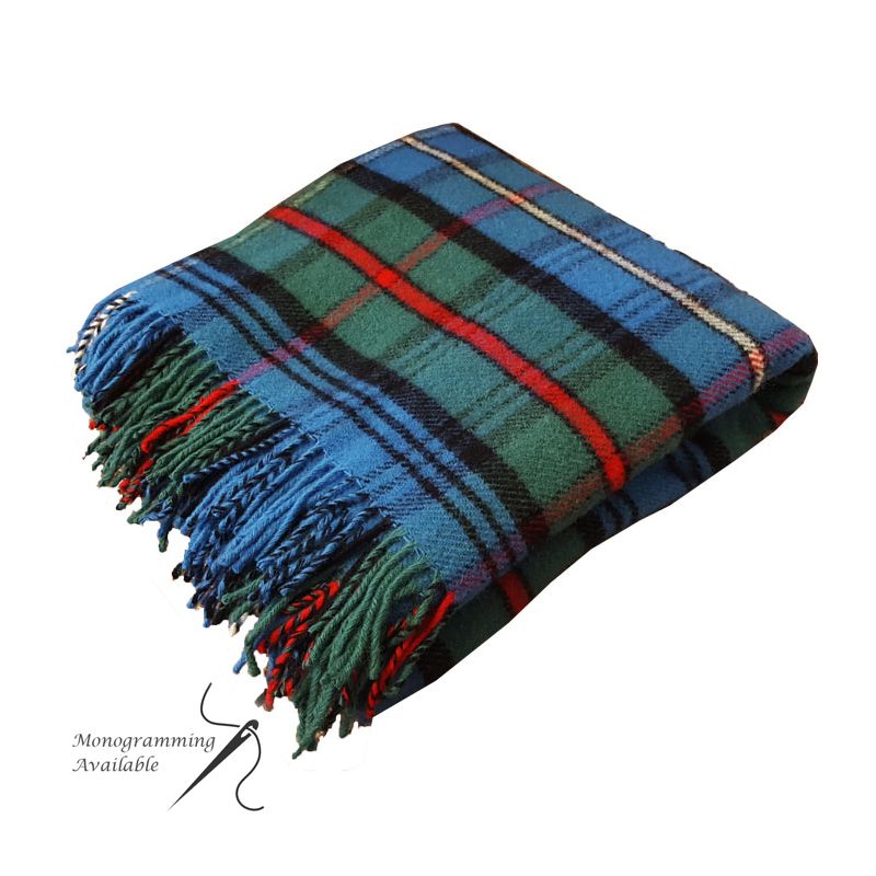 Pure New Wool Rug in Robertson Hunting Tartan