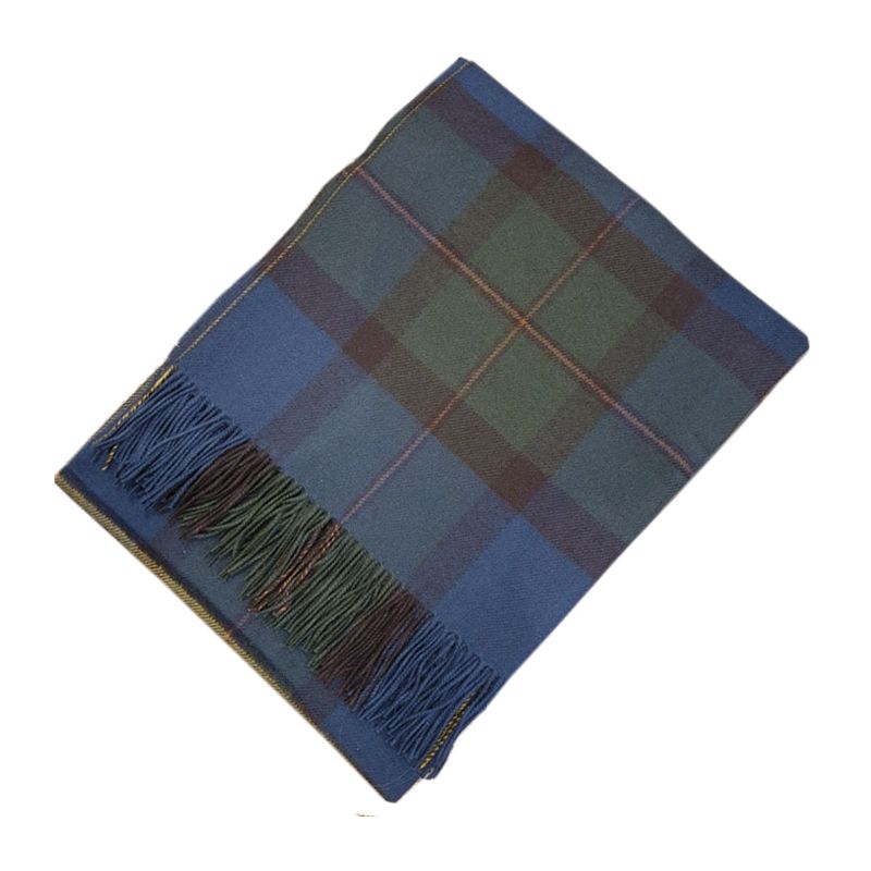 Lambswool Throw in Macleod of Harris Antique Tartan