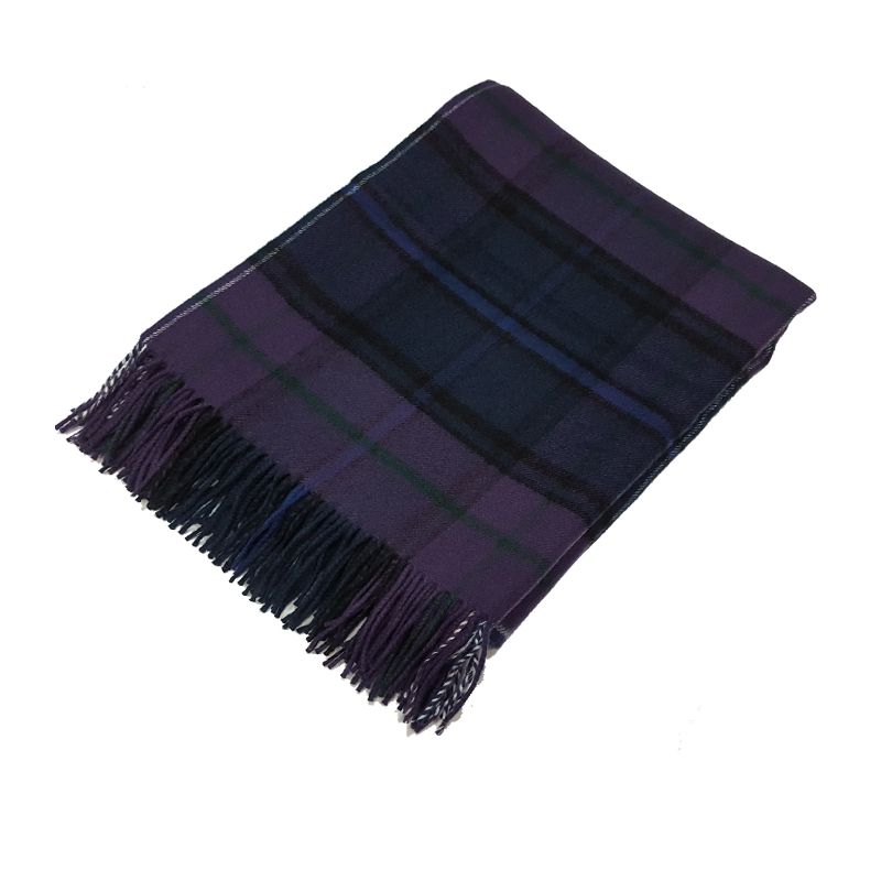 Lambswool throw in Scotland Forever Tartan