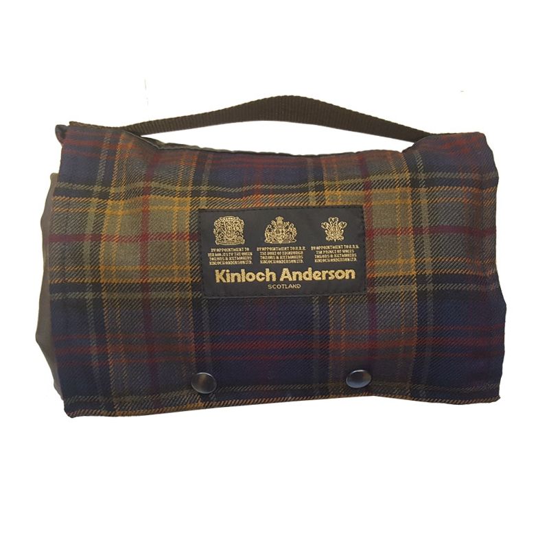 The Kinloch Anderson Tartan Picnic Rug - Wax Waterproof Back