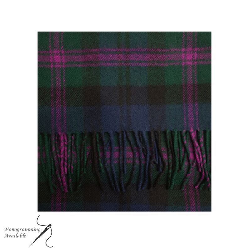 Lambswool Scarf in Baird Modern Tartan
