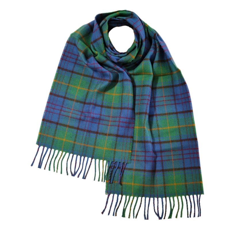 Lambswool Scarf in Donegal County Tartan 