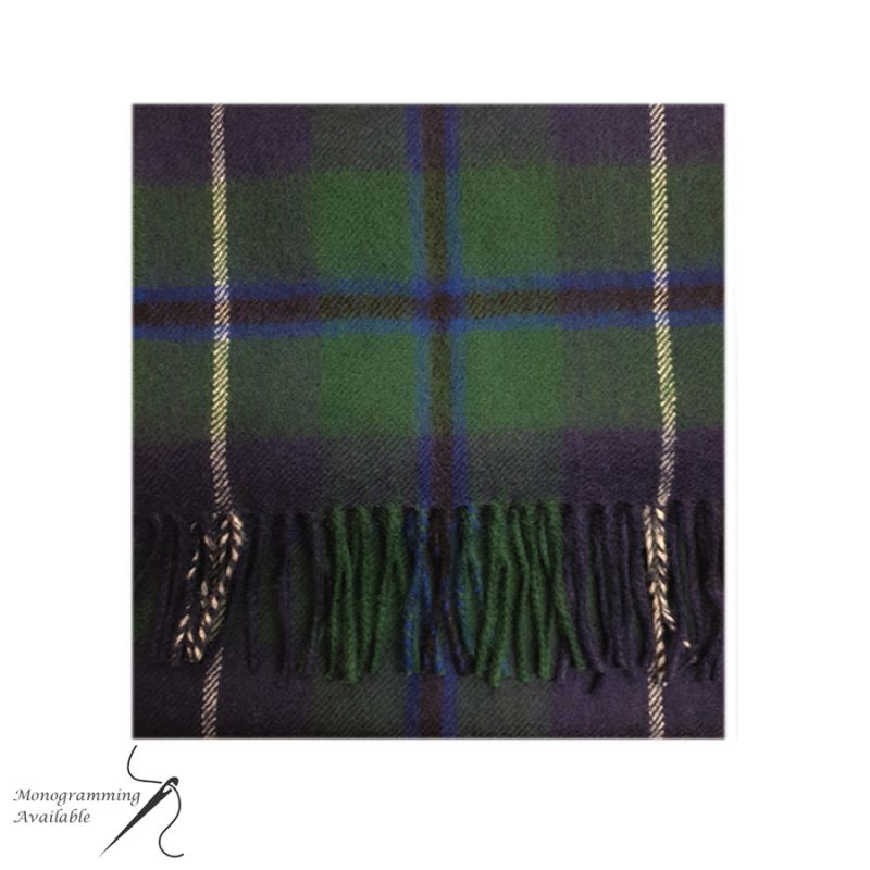 Lambswool Scarf in Douglas Modern Tartan 
