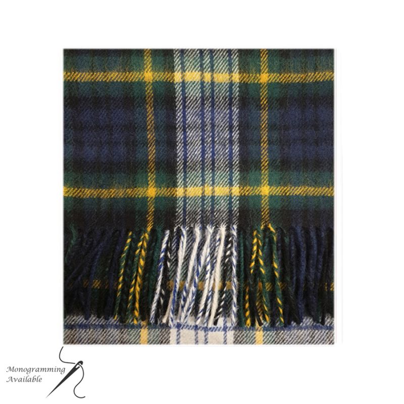 Lambswool Scarf in Gordon Dress Tartan
