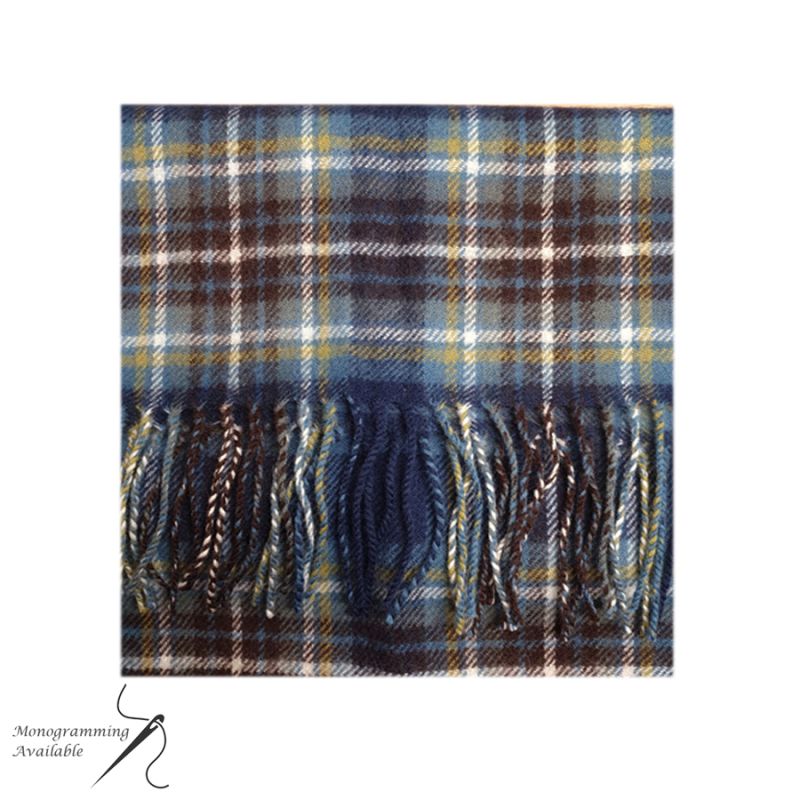 Lambswool Scarf in Holyrood Modern Tartan
