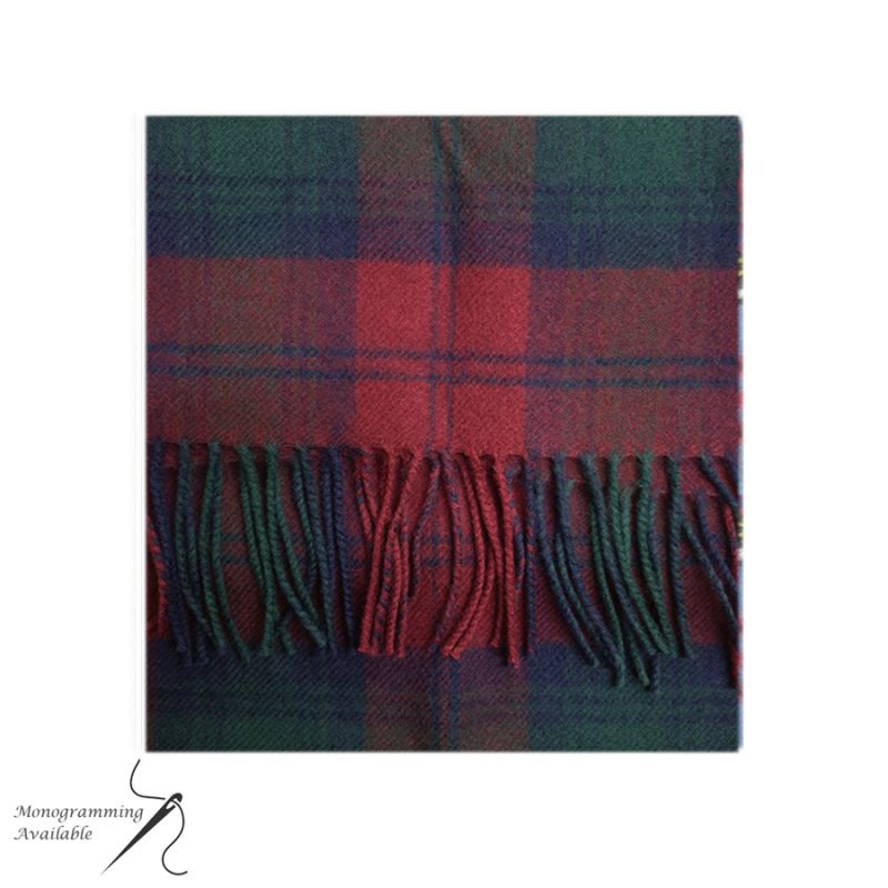 Lambswool Scarf in Lindsay Tartan