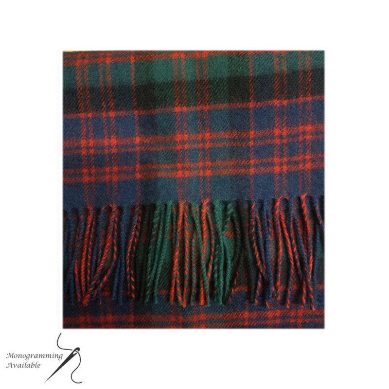 Lambswool Scarf in MacDonald Tartan