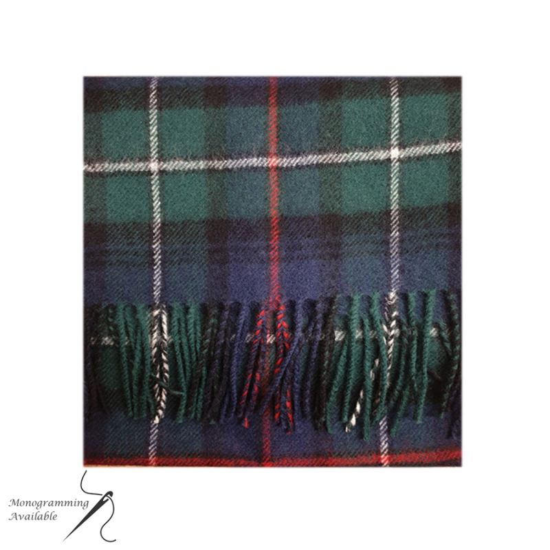 Lambswool Scarf in MacKenzie Tartan 